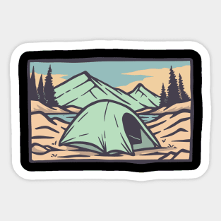 Starry Nights: Campsite Charm Sticker
